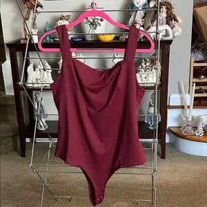 ReoRia Deep Red Bodysuit